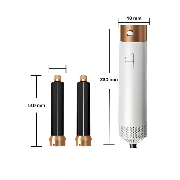 AirStyler Pro™ 5-in-1 - Haartrockner, Lockenstab & Glätteisen